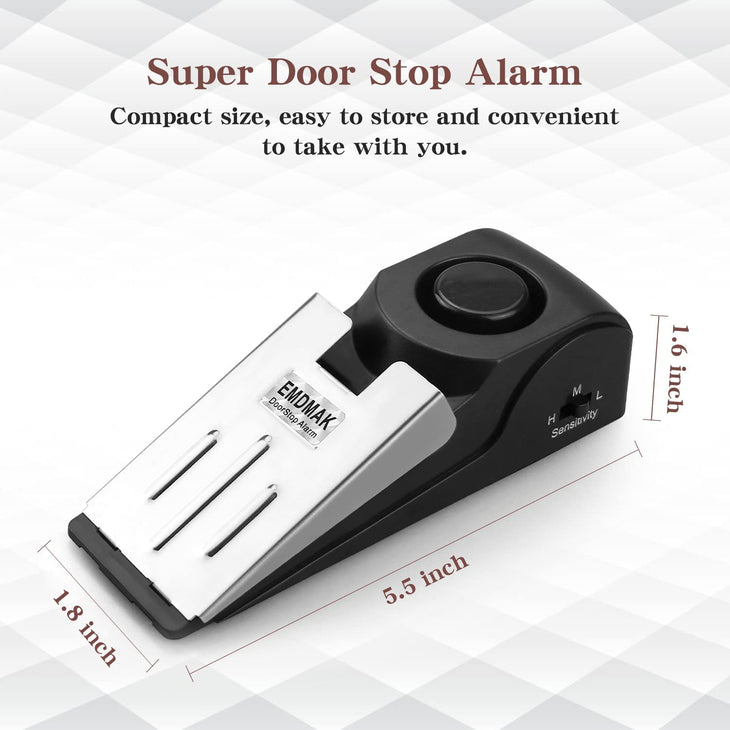 Watch Dog - Door Stop Security Alarm Wedge